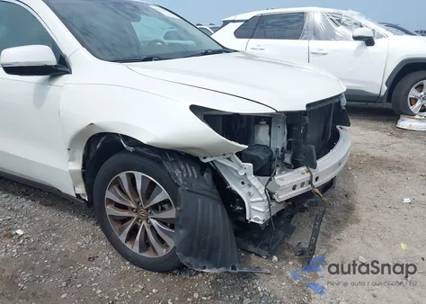 2016 Acura Mdx Technology Acurawatch Plus Packages/Technology Package from USA, damaged, VIN 5FRYD4H43GB040282